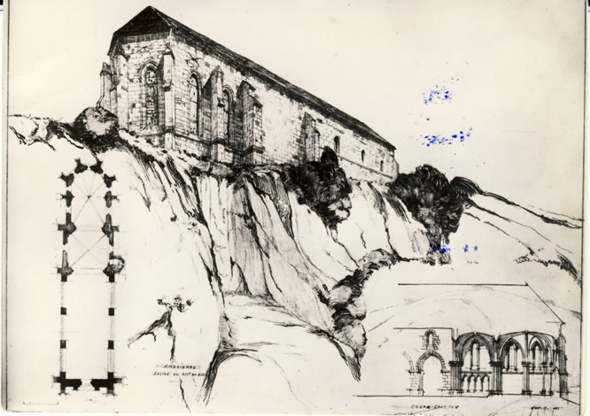Étude du déplacement de l’église